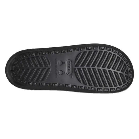 Crocs Classic Slide V2 Black - Adult - Clearance Not Returnable